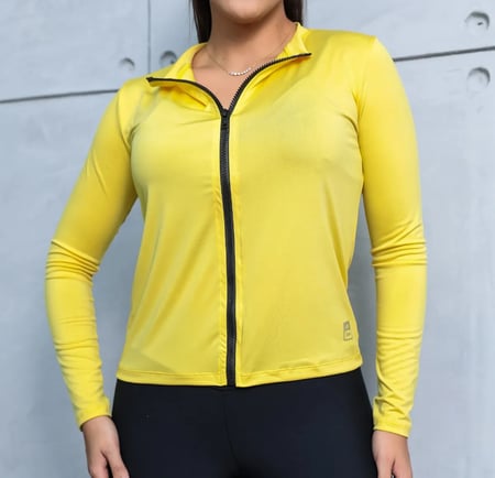 Casaco Blusa de Treino Proteção Solar e Uv Corrida Fitness
