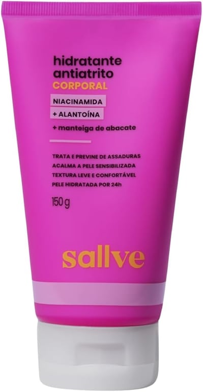 Hidratante Antiatrito Sallve 150g – Cuidado e Conforto para Sua P...