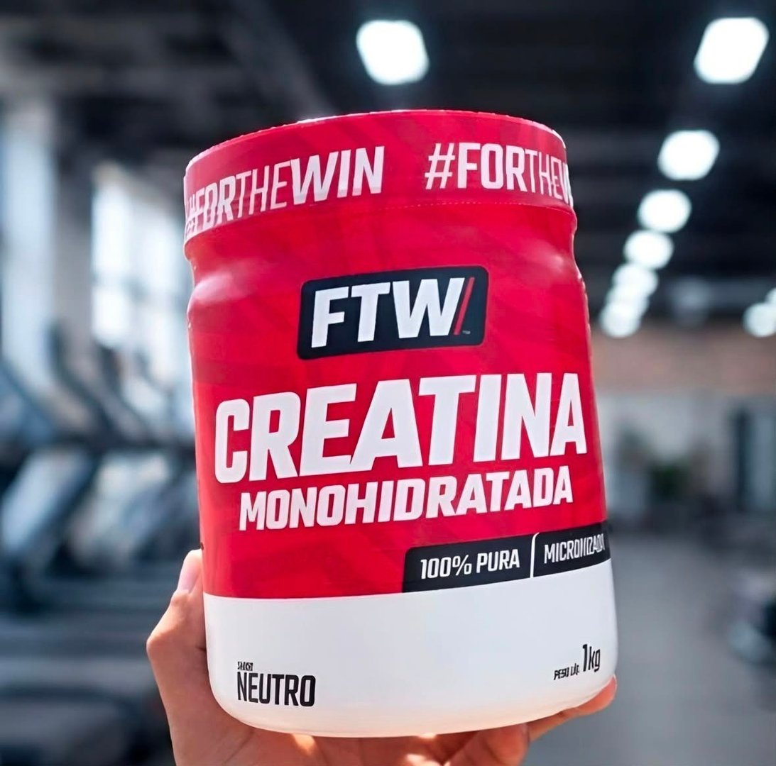 Creatina Monohidratada 100% Pura 1kg Ftw