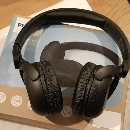 PHILIPS, Headphone Bluetooth, TAH2209, Até 25 horas de bateria, Preto