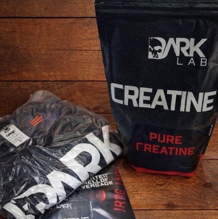 Creatina Pura 500g + Camiseta Dark Lab