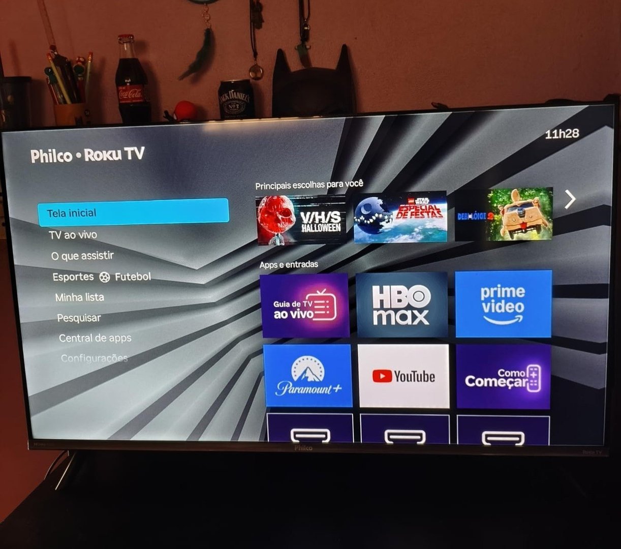 Smart TV 40" Philco Roku TV HDR10 Dolby Áudio P40CRA