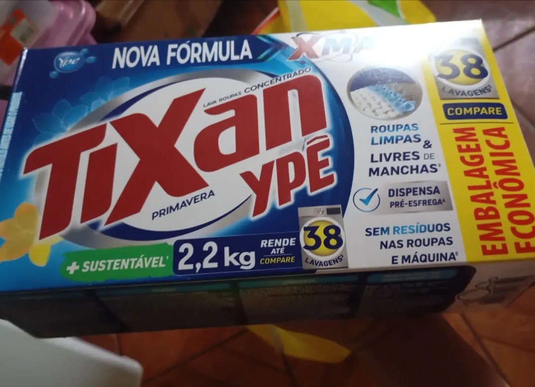 Sabão em Pó Tixan Ypê Primavera 2,2Kg