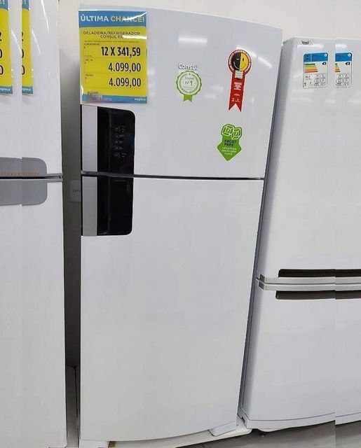 Geladeira Consul Frost Free Duplex de 455L Inverter c/ Espaço Flex Branco - 110v/220v