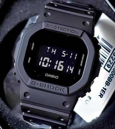 Relógio Casio Masculino G-shock Digital Dw-5600bb-1dr