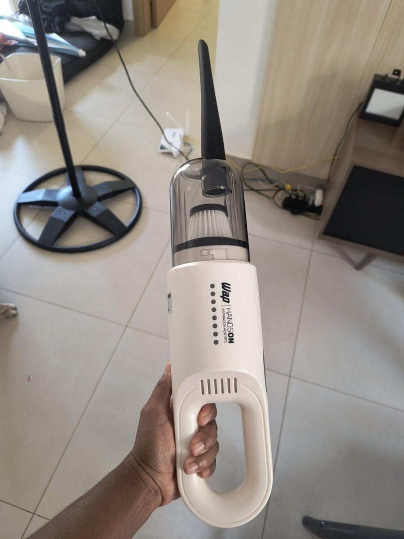 🤓WAP Aspirador de Pó de Mão HANDSON à Bateria, Portátil, 110ml, com Filtro Lavável, 50W 7...