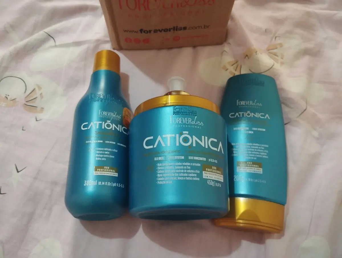 Kit Ionizante Catiônica Completa Forever Liss