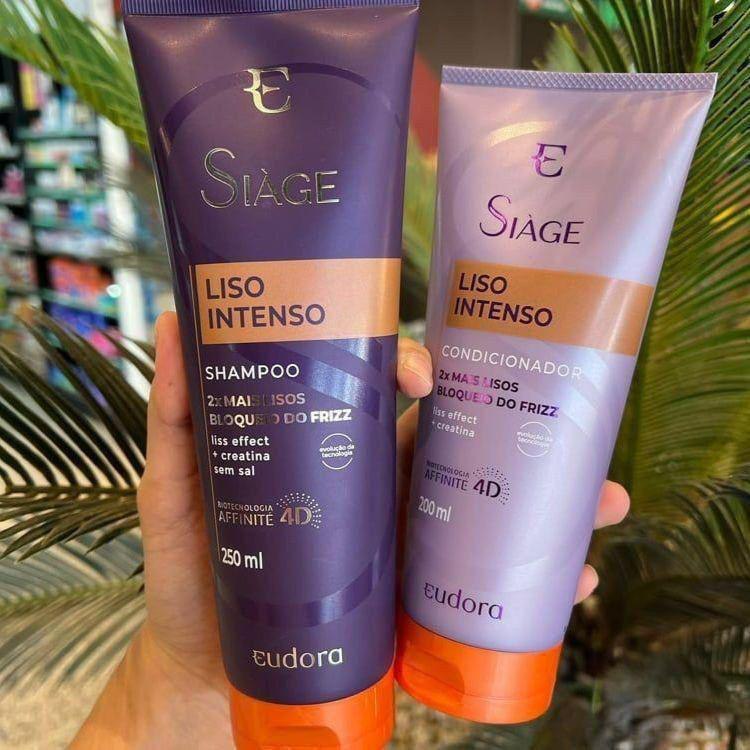 Eudora Siage Liso Intenso Shampoo + Condicionador