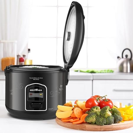 Panela Arroz, PA5 Prime, 400W, Preto, 220v, Britânia