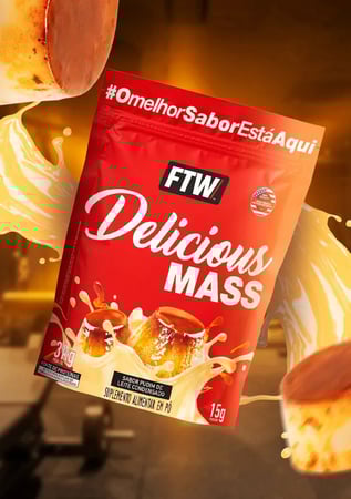 Delicious Mass Hipercalórico Ftw 3kg