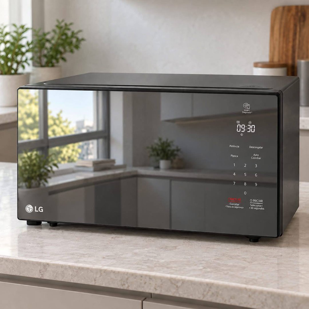 Micro-ondas NeoChef LG 30L Espelhado Limpa Fácil - 127V