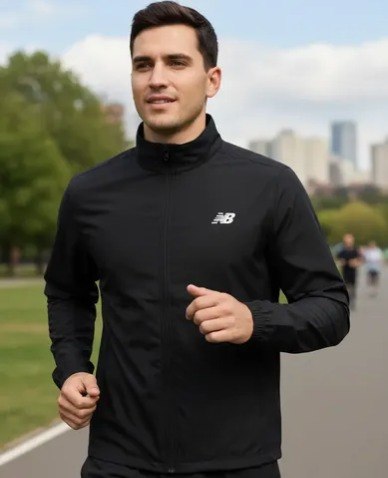 Jaqueta New Balance Windbreak Fast Days Masculina - Tam. P
