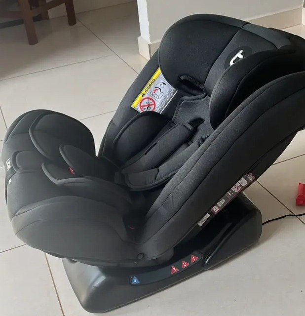 Cadeirinha Infantil Para Carro Mass Litet 0 A 36kg Com 13 Ajustes De Cabeça 4 Reclínios e Cinto 3 Pontos