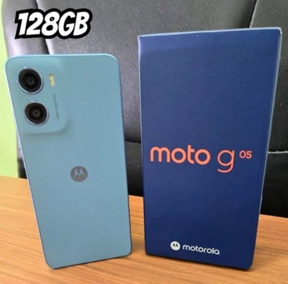 Smartphone Motorola Moto G05 128GB Cinza 4G 4GB RAM 6,7" 50MP Selfie 8MP