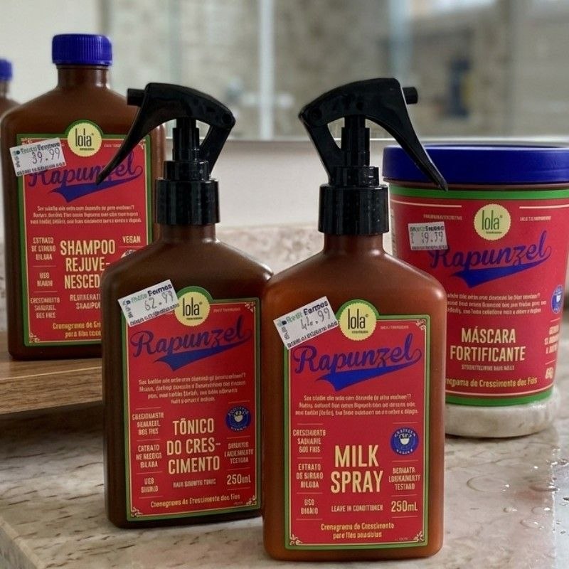 Lola Rapunzel Kit Completo Cronograma De Crescimento