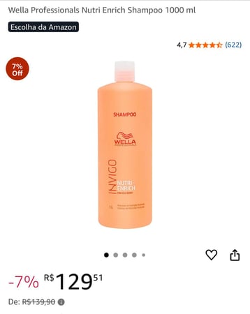 Wella Professionals Nutri Enrich Shampoo 1000 ml