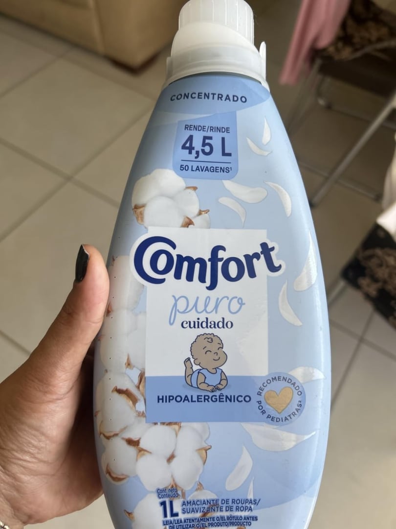 Amaciante Concentrado Comfort Puro Cuidado 1 L