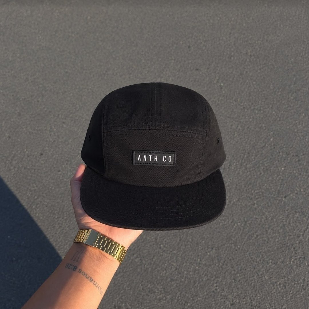Boné Anth Co Aba Reta Water Five Panel Strapback Impermeavel