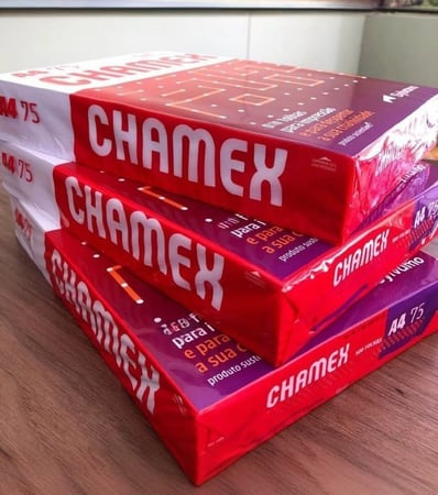 Papel Sulfite, Chamex, A4, 75 Gramas, Pacote De 300 Folhas