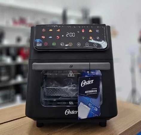 Fritadeira Oven Fryer 12L Oster Multi Touch 3 em 1 Display Digital - 110v/220v