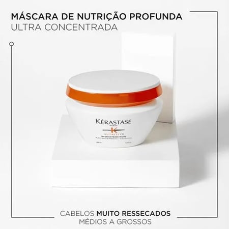 Kérastase - Nutritive Masquintense Riche 200ml Fabricada no Brasil
