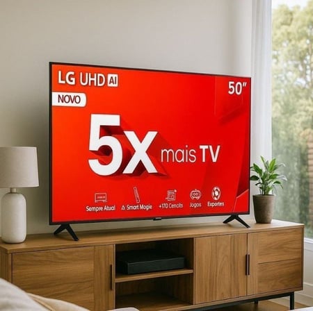 Smart Tv LG 50 4k Uhd Hdr Thinq Ai Pro Wi-fi Bluetooth Alexa Apple Airplay - 50tu801c0sa