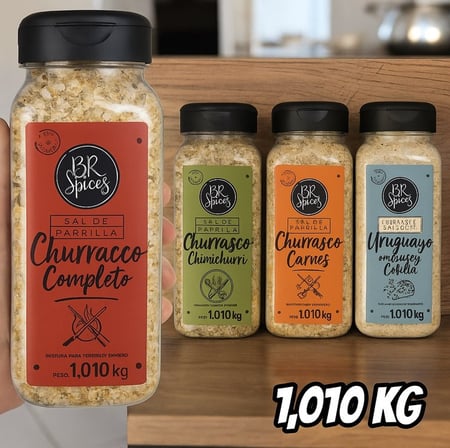 Sal De Parrilla Completo BR Spices 1,010kg