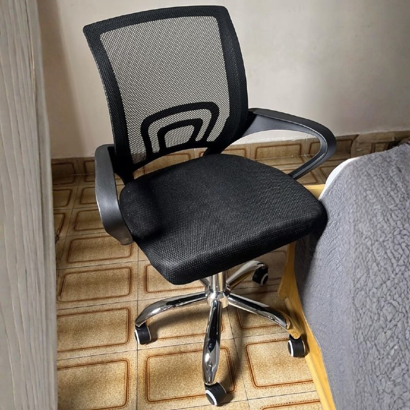 Cadeira De Escritório Giratória Or Design 3310 Preta Ergonomica