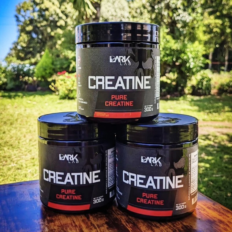 Creatina Monohidratada 300g 100% Pura Dark Lab