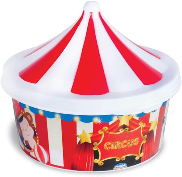 Pote 450ml Circo Plasútil Vermelho