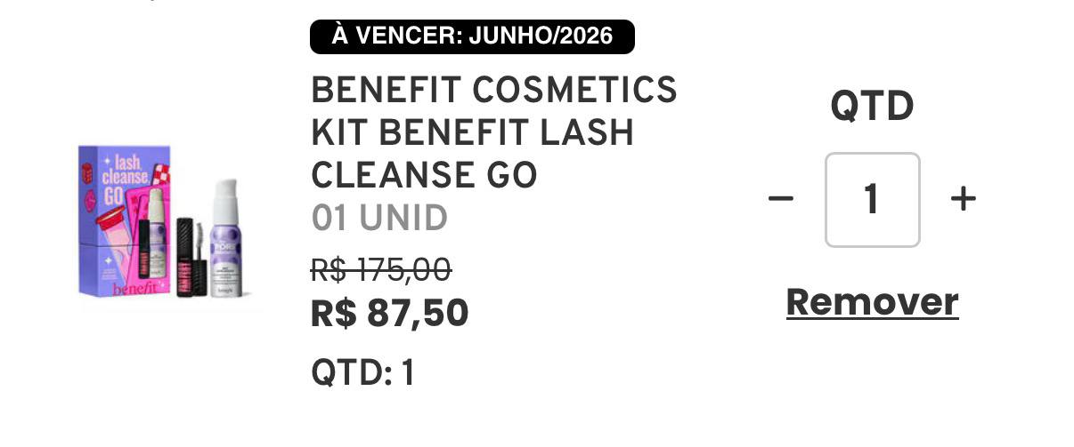 KIT BENEFIT LASH CLEANSE GO