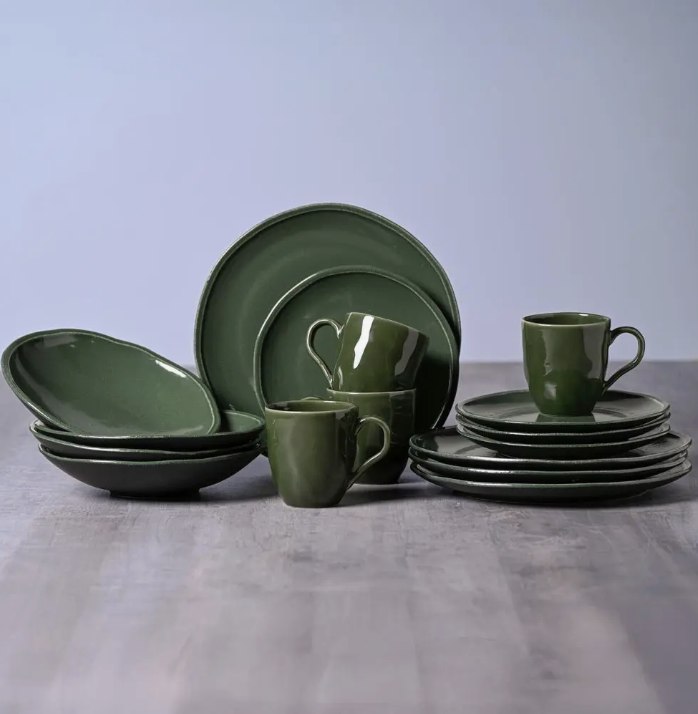 Aparelho De Jantar 16 Peças Daily Calm - Day By Day