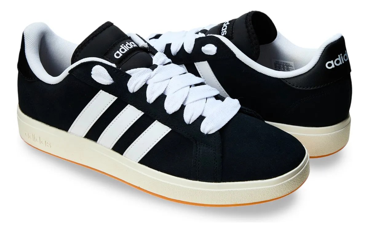 Tênis Casual Masculino Grand Court Base adidas