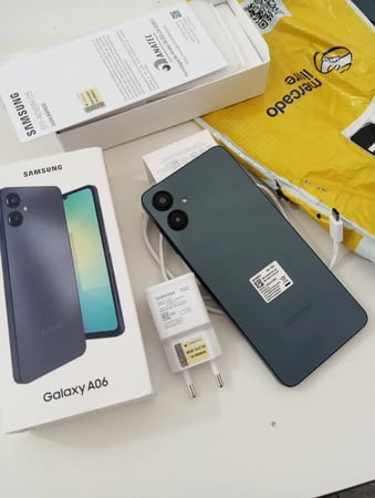 Smartphone Samsung Galaxy A06 4g 128gb 4gb Ram Dual Chip Câmera Traseira 50+2mp Frontal 8m...