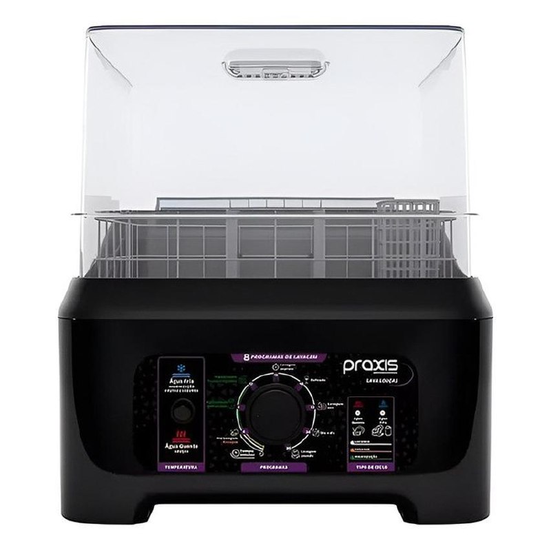 Lava Louças Praxis Portátil Llpp Semi-automática Preto