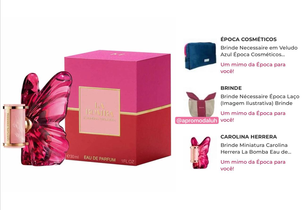 Perfume La Bomba Carolina Herrera Feminino Eau de Parfum 30ml