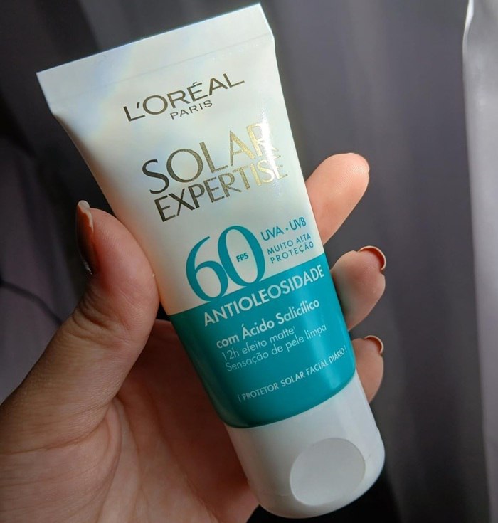 Protetor Solar Facial L'Oréal Paris Antioleosidade FPS60 Solar Expertise Effeito Matte - 4...