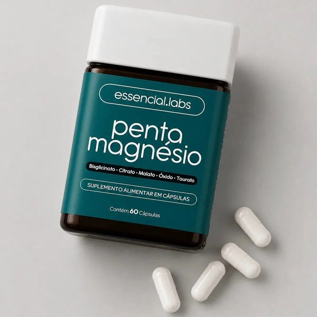 Penta Magnésio Essencial Labs 60 Cápsulas
