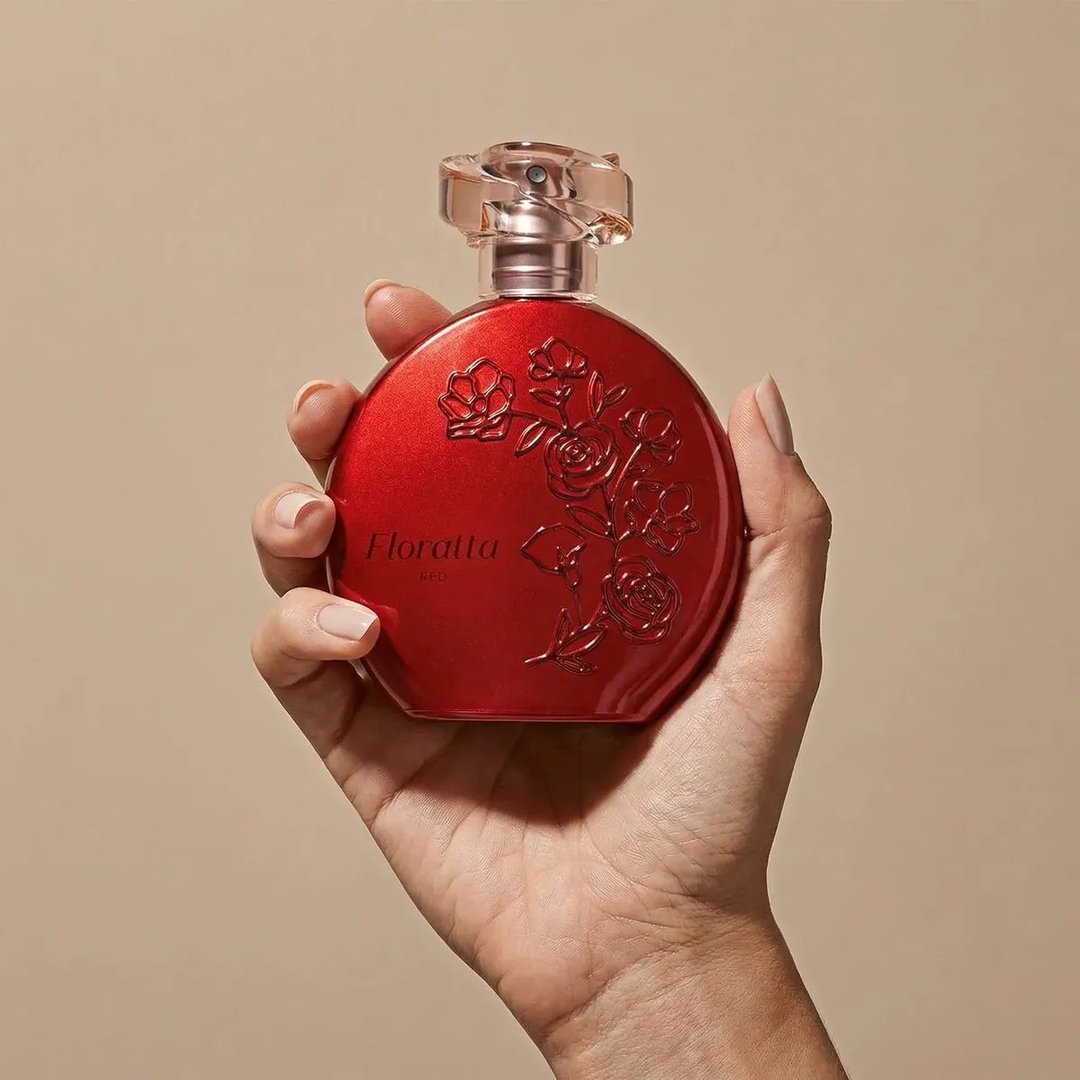 Floratta Red O Boticário Desodorante Colônia Perfume Feminino Original 75ml