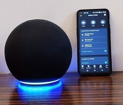 Alexa Echo Dot 5ª Geração Smart Speaker Assistente Virtual Amazon - 3 cores