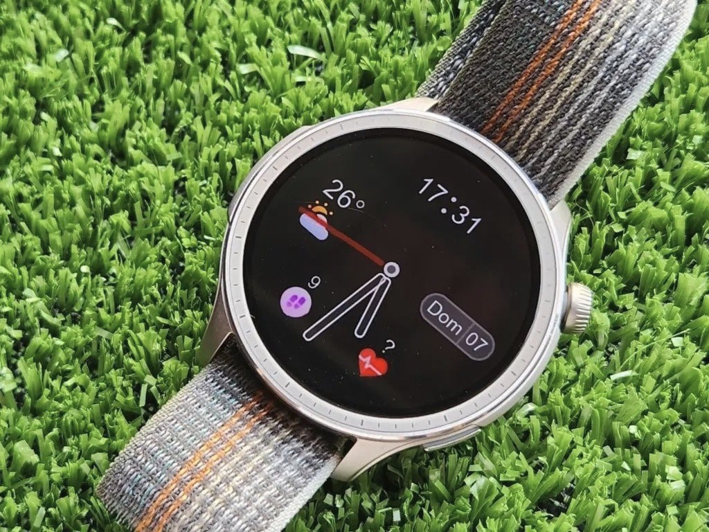 Relógio Inteligente Amazfit Balance 46mm A2287 ZEPP FOLOW Composição Corporal, GPS, Step Tracking, Alexa Built-In, Chamada Bluetooth, Duração da Bateria de 14 Dias (Gray)