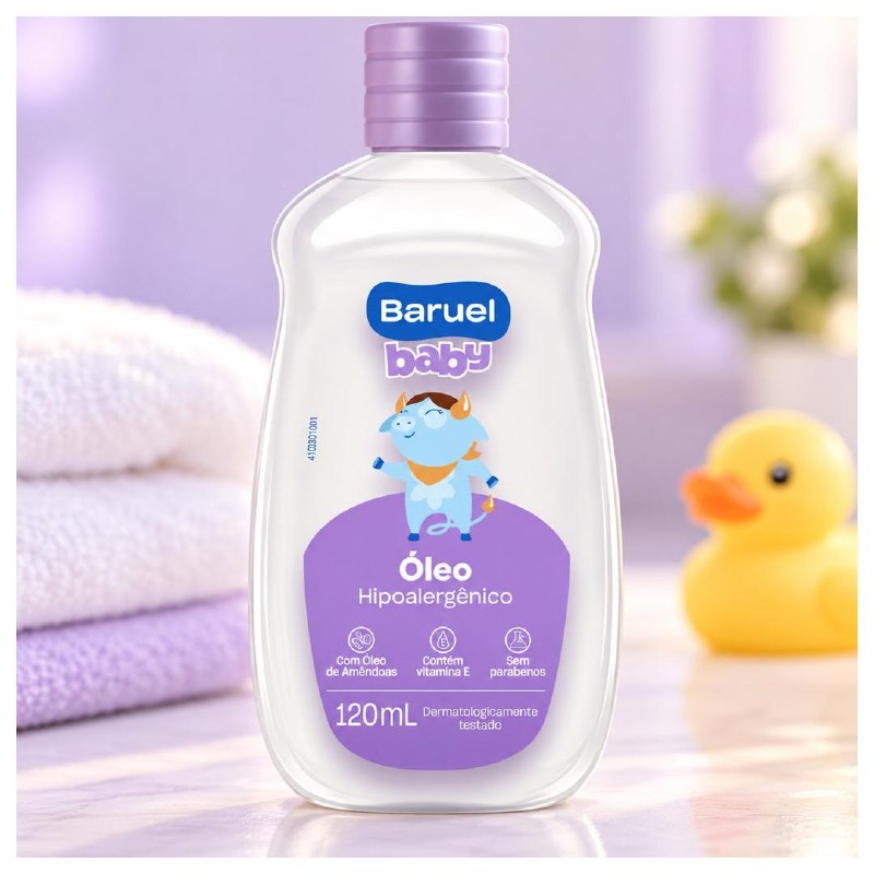 Óleo Infantil 120ml – Baruel Baby