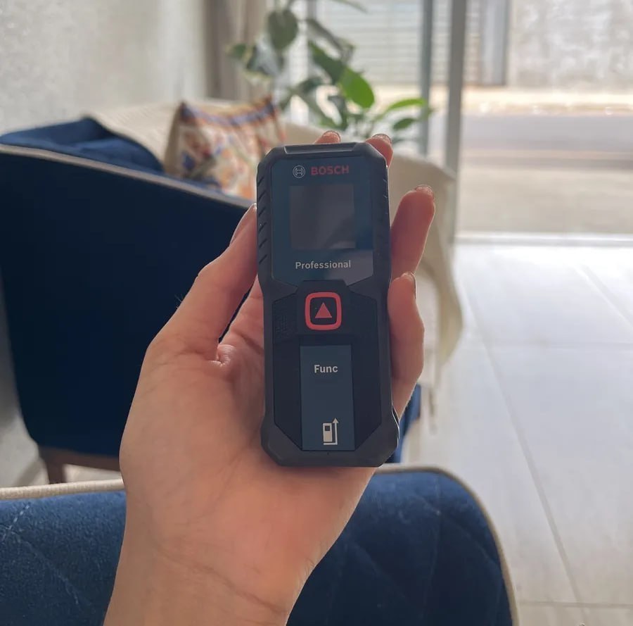 Trena A Laser Profissional Digital Medidor De Distancia Trena Laser Com Bolsa Alcance De 2...