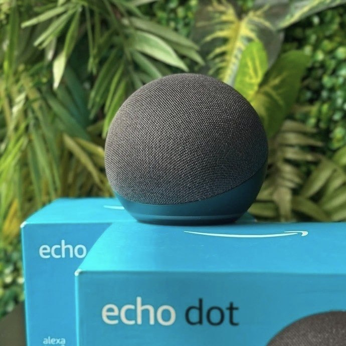 Echo Dot (Geração mais recente) | Smart speaker com Alexa, som vibrante e potente, Wi-F...