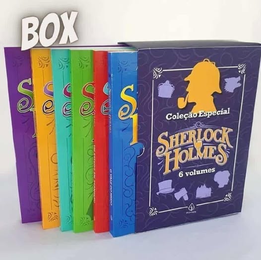 🤓Coleção Especial Sherlock Holmes - Box com 6 livros