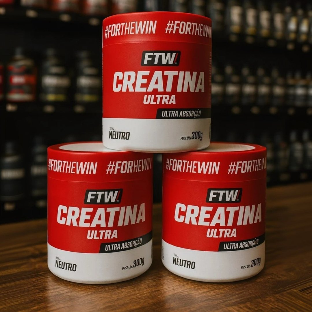 Creatina Ultra 300g Pote - Ftw Sem Sabor