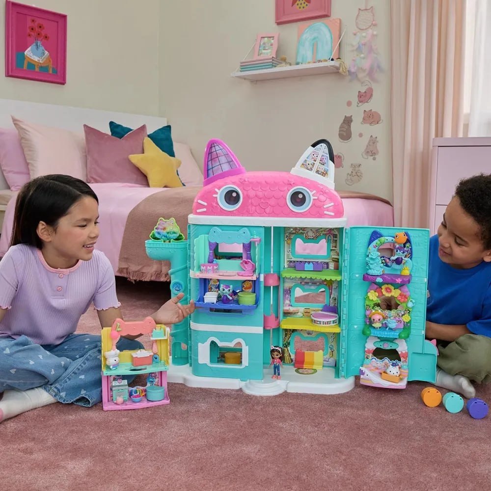 Playset Filme Casa Mágica Da Gabby Com Acessórios Sunny Casa Magica O Filme Com Acessorios