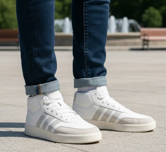 Tênis Adidas Breaknet Mid Masculino - Num. 38