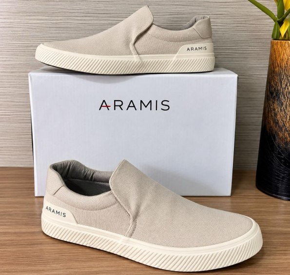 Slip On Aramis Daily Slip Canvas Cinza - Num. 39/40/41