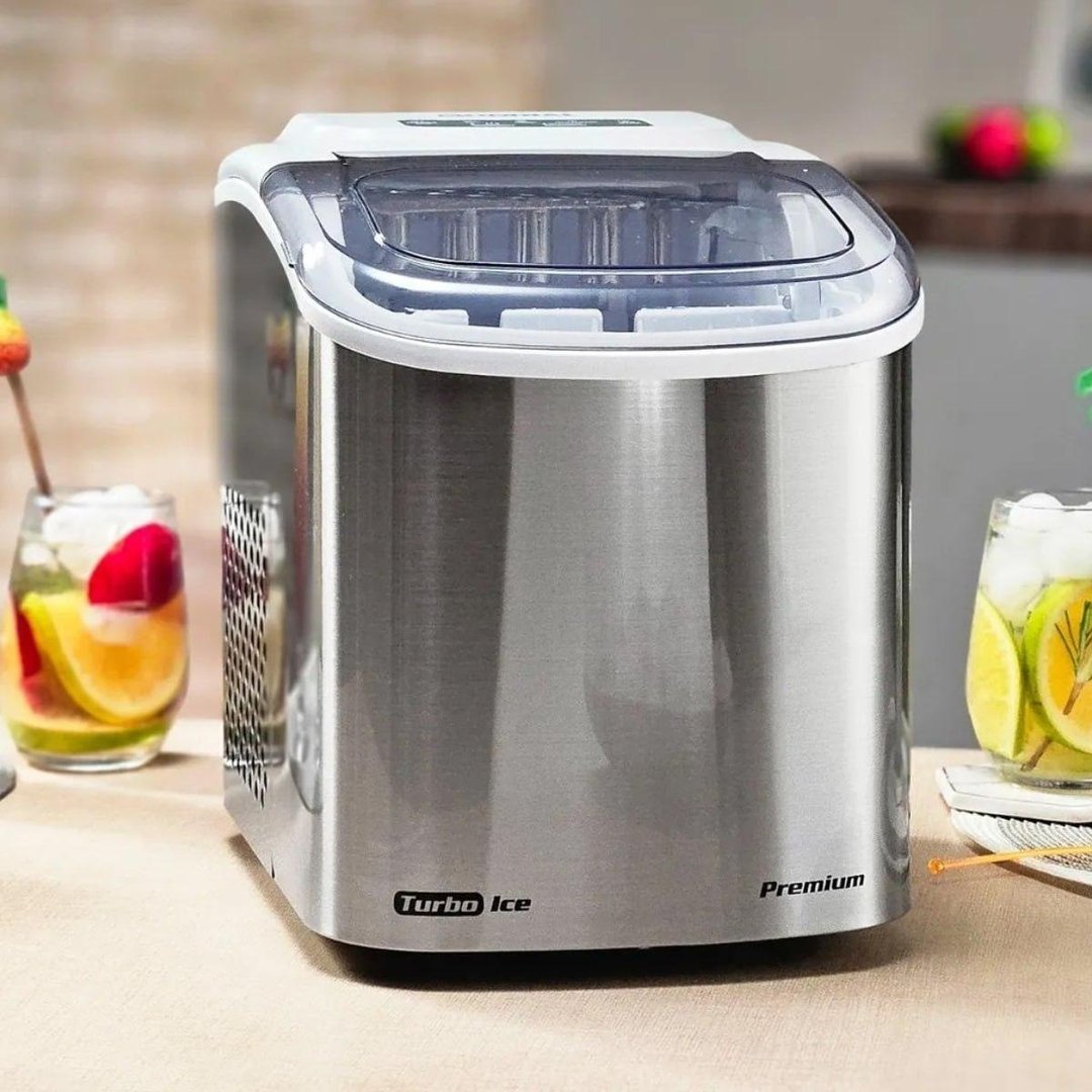 Máquina De Gelo Turbo Ice Premium, Mondial, 120w - Mg-12-gi 127v Cinza